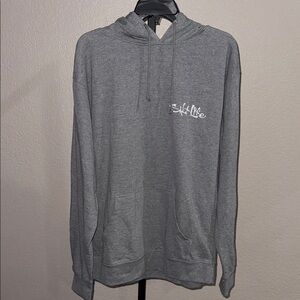 Salt Life Charcoal Gray Hoodie - size XL
